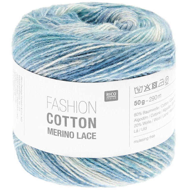 Rico Fashion Cotton Merino Lace Yarn