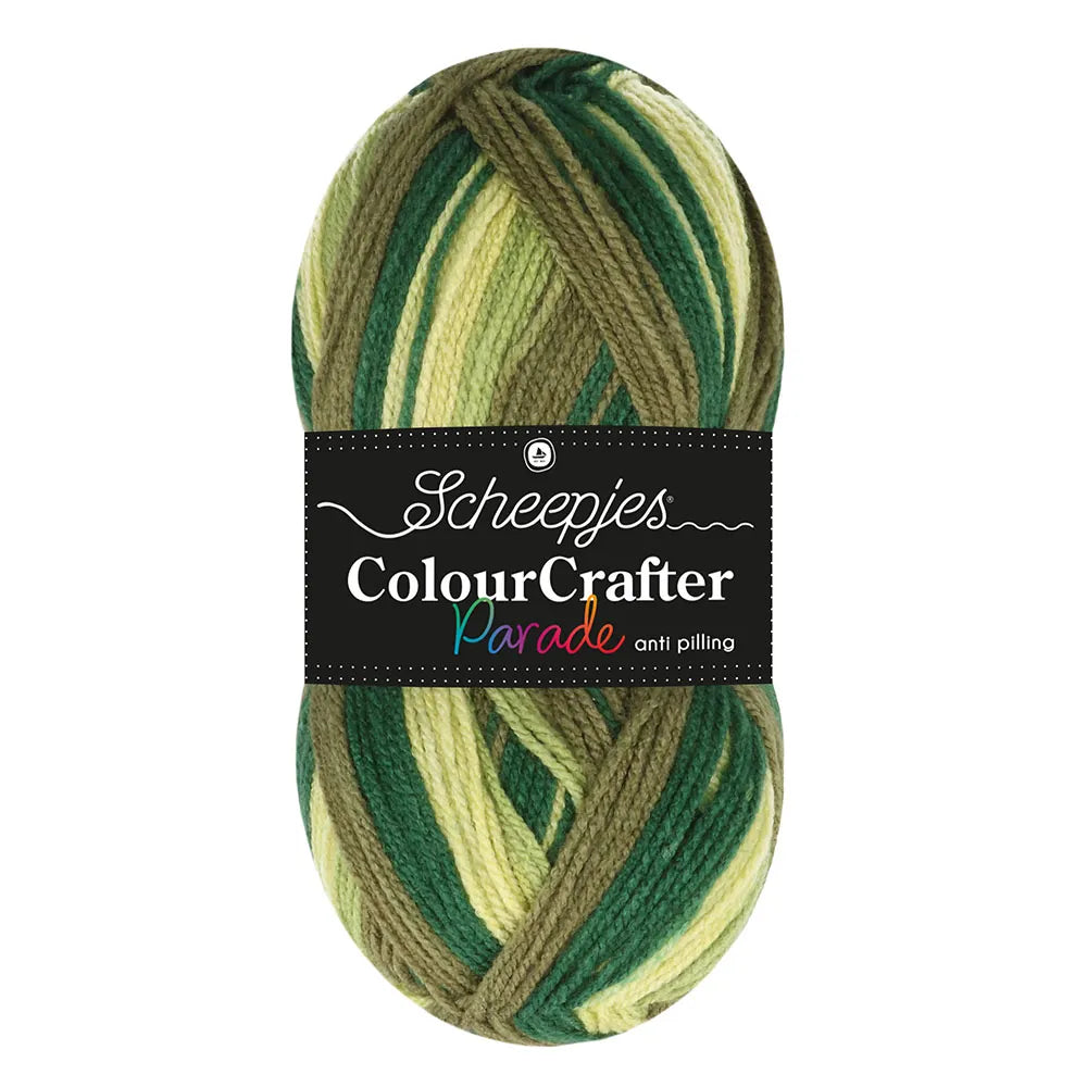 Scheepjes Colour Crafter Parade Green Blend