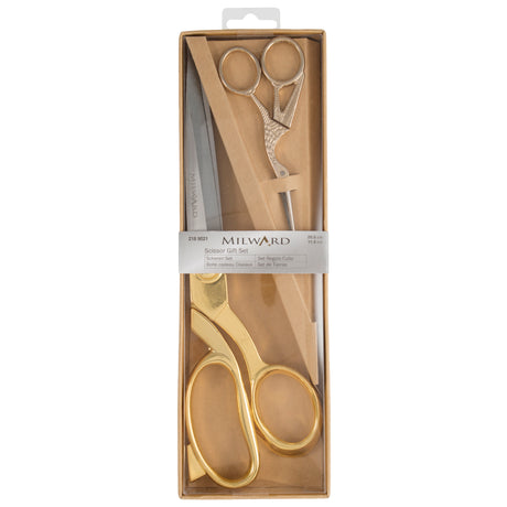 Gold Dressmaking Scissors Gift Set