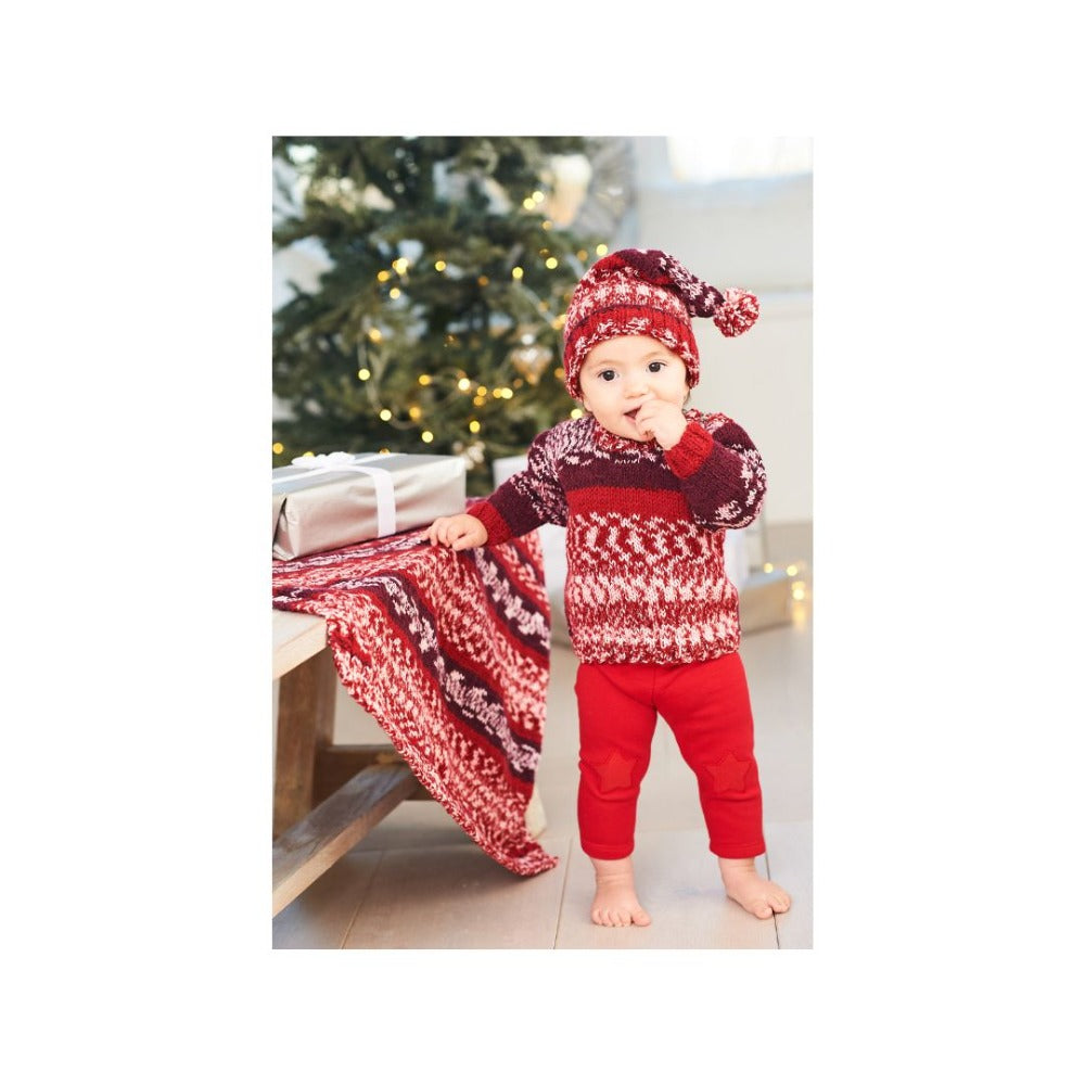 Stylecraft Aran Kids Knitting Pattern 10077