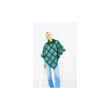 Stylecraft Boat Neck Poncho Crochet Pattern 10140