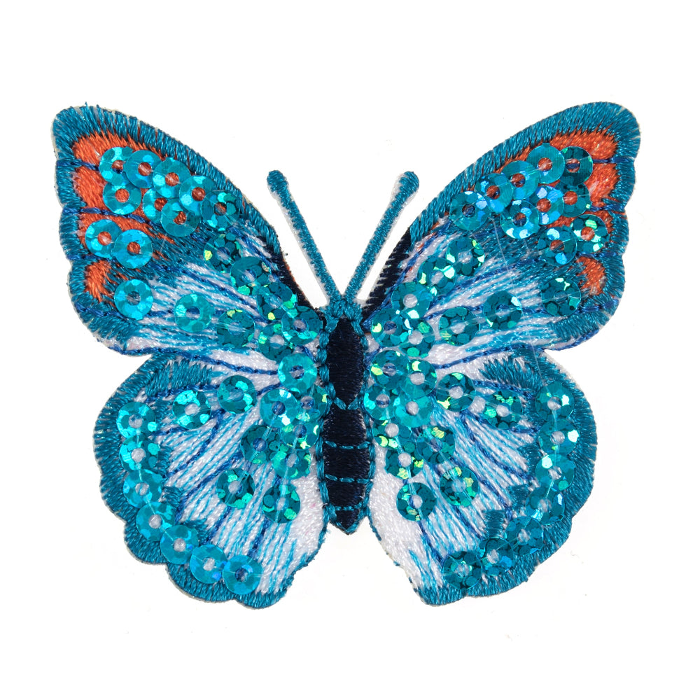 Trimits Blue Sequin Butterfly