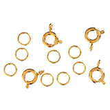 Trimits Bolt Rings with Splt Rings Gilt