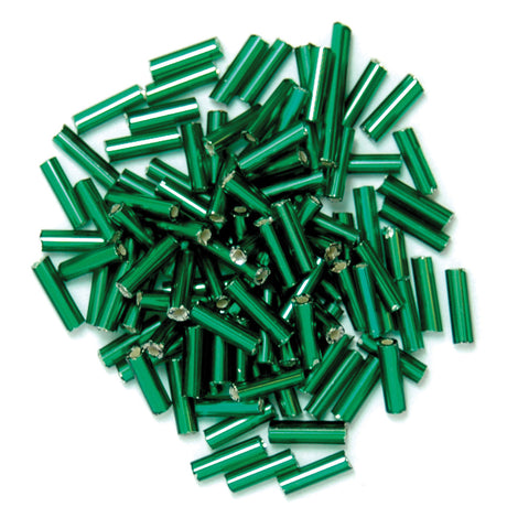 Trimits Bugle Beads Green