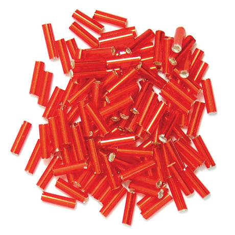 Trimits Bugle Beads Red