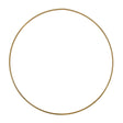 Trimits Metal Craft Hoop Gold 25 cm