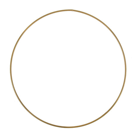 Trimits Metal Craft Hoop Gold 25 cm