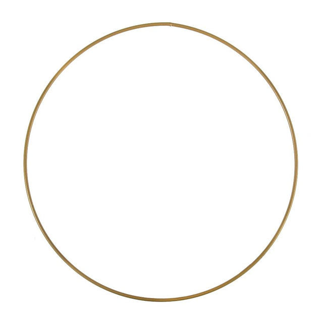 Trimits Metal Craft Hoop Gold 25 cm