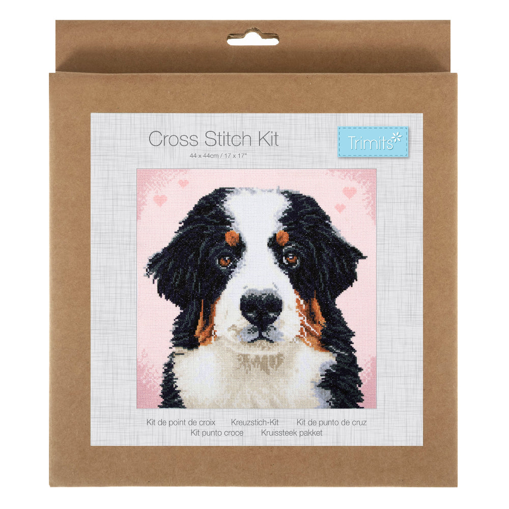 Trimits Woof the Dog Cross Stitch Kit