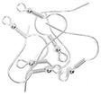 Trimits Ear Wires with Hook Silver