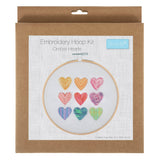 Trimits Embroidery Hoop Kit Ombre Hearts