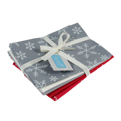 Trimits Festive Glitter Fat Quarter Pack