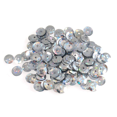 Trimits Holographic Sequin 6 mm Silver