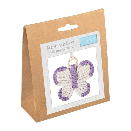 Trimits Macrame Kit Butterfly