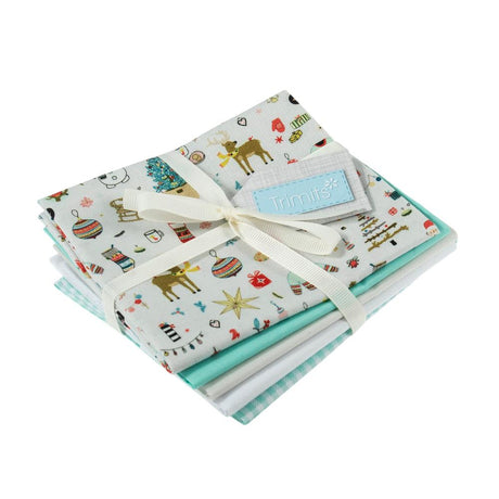 Trimits Mint Christmas Fat Quarter Bundle