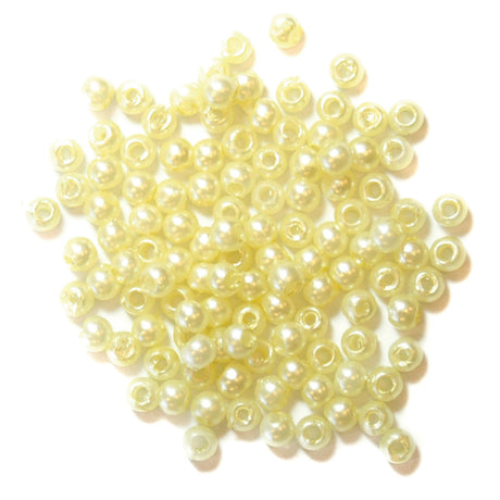 Trimits Pearl Beads 3 mm Cream