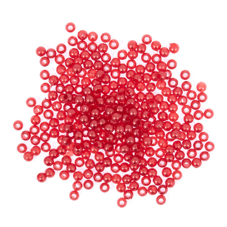 Trimits Pearl Beads 3 mm Red