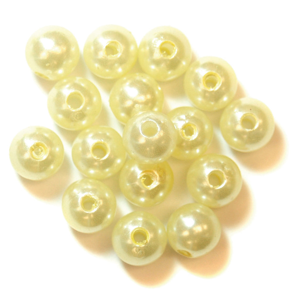 Trimits Pearl Beads 8 mm Cream