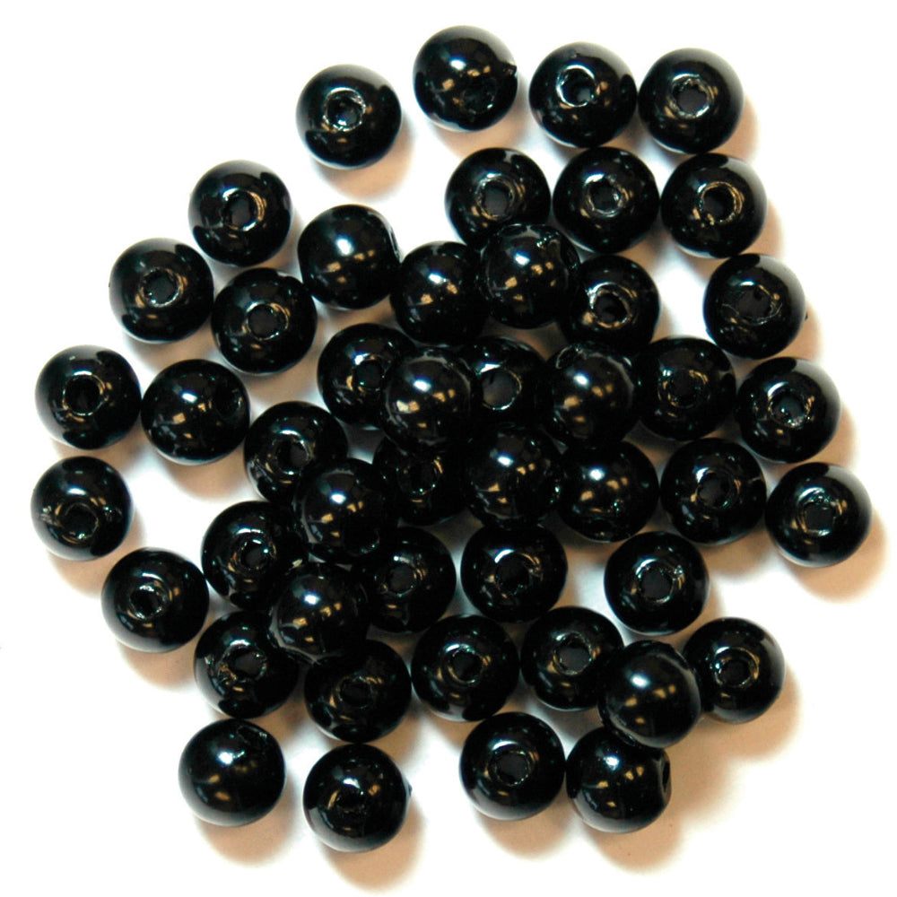 Trimits Pearl Beads Black 5 mm