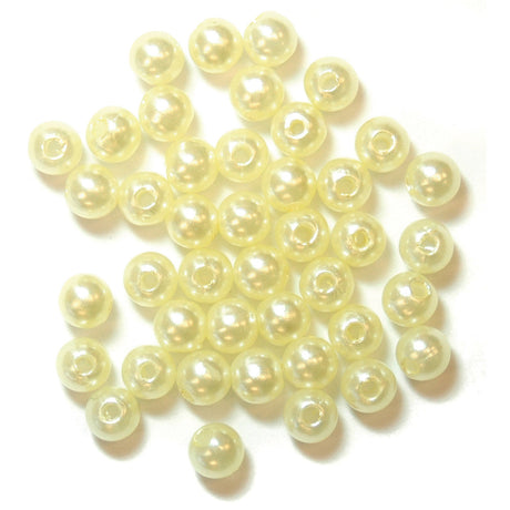 Trimits Pearl Beads Cream 5 mm