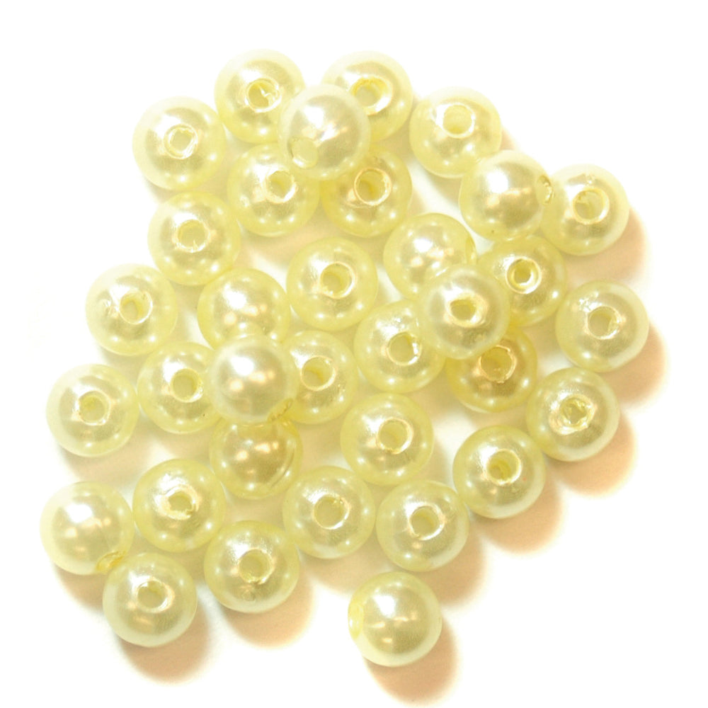 Trimits Pearls Beads 6 mm Cream