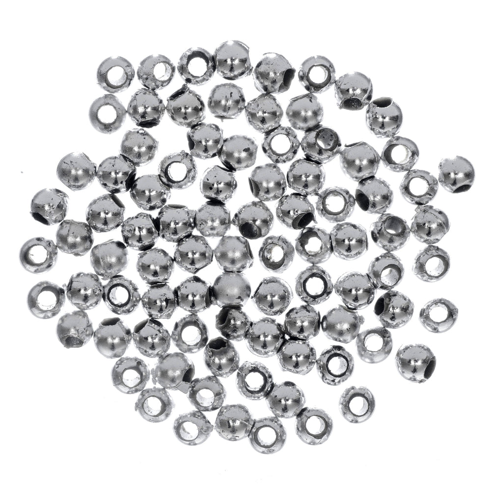 Trimits Plated Beads 3 mm Silver