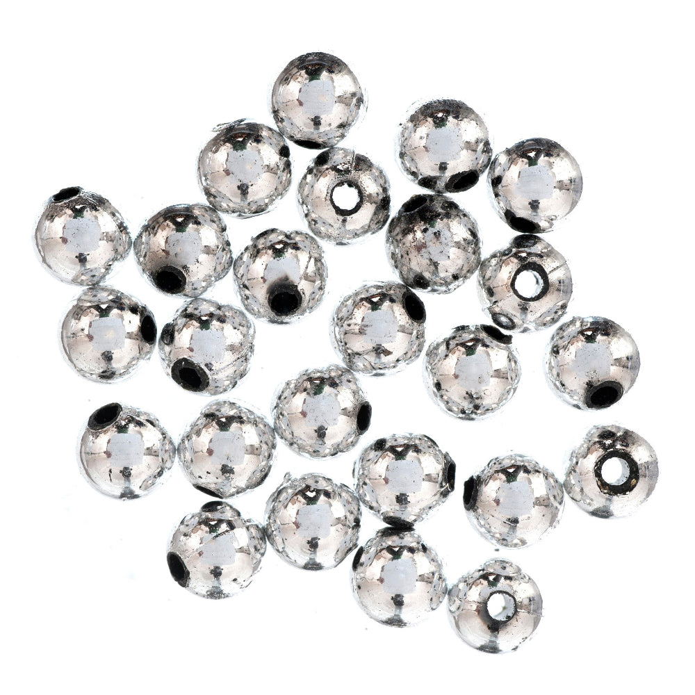 Trimits Plated Beads 8 mm Silver