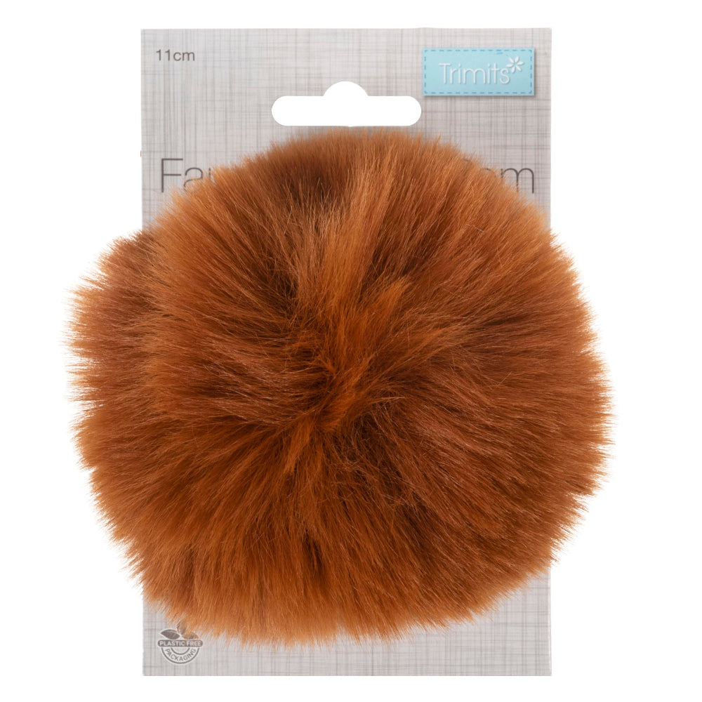 Trimits Pompom 11 cm Cinnamon