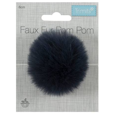 Trimits Pompom 6 cm Navy