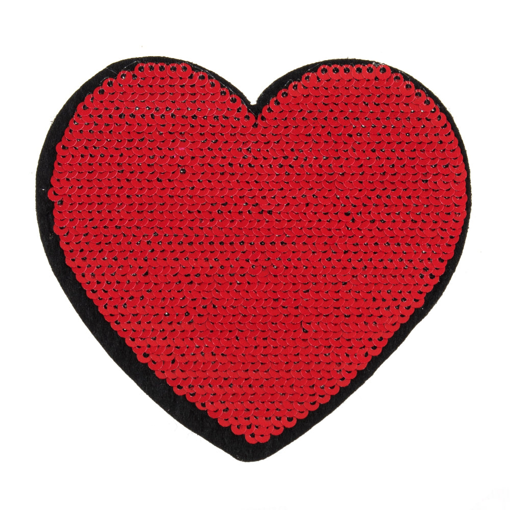 Trimits Red Sequin Heart Motif