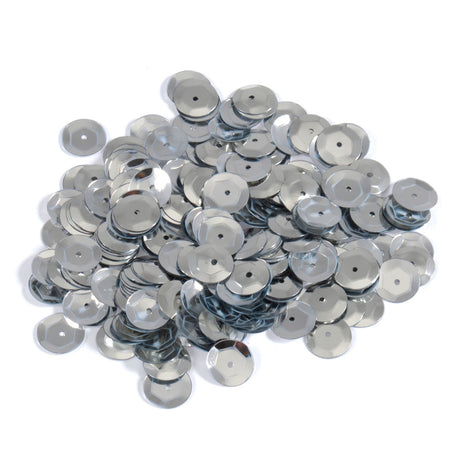 Trimits Sequins 8 mm Silver