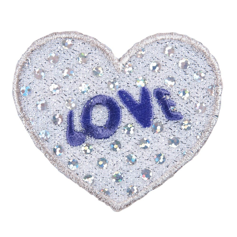 Trimits Silver Love Heart Motif