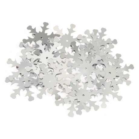 Trimits Snowflake Sequins Silver