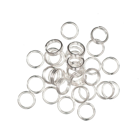 Trimits Split Rings Silver 5 mm