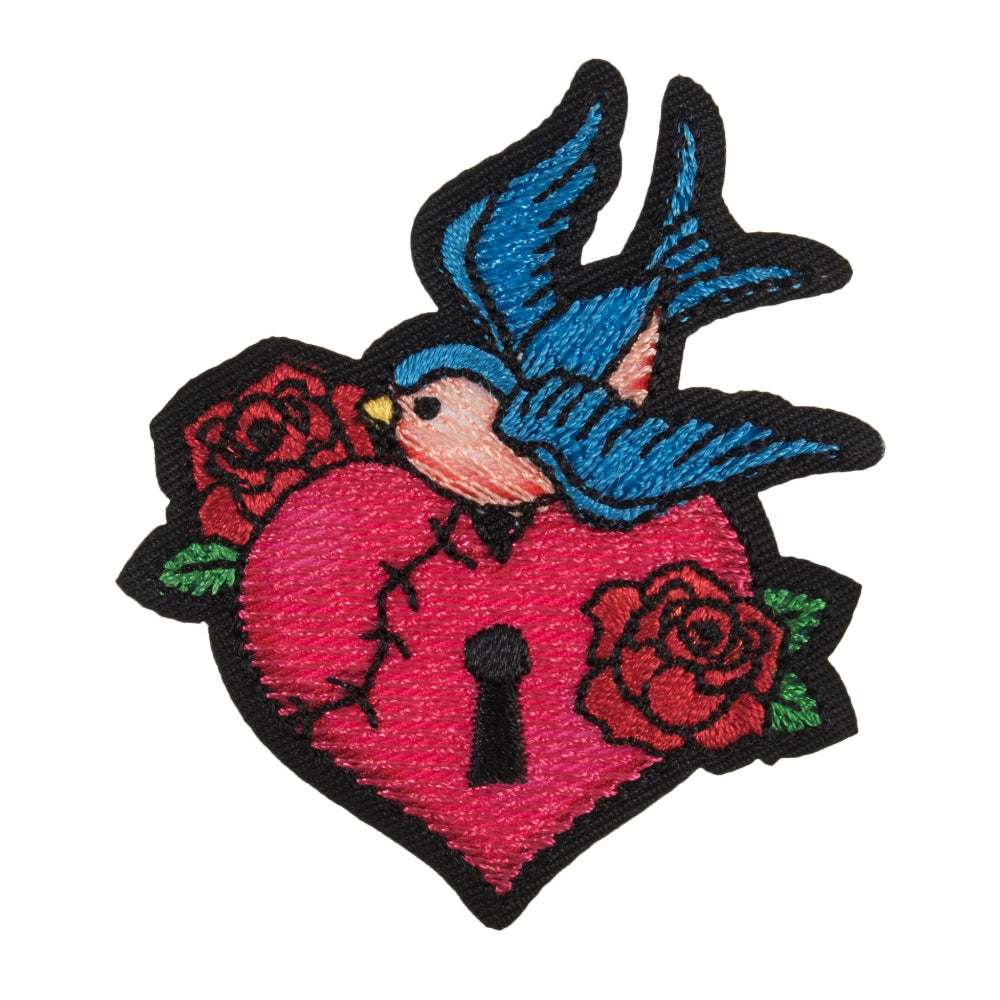 Trimits Tattoo Heart Lock Motif