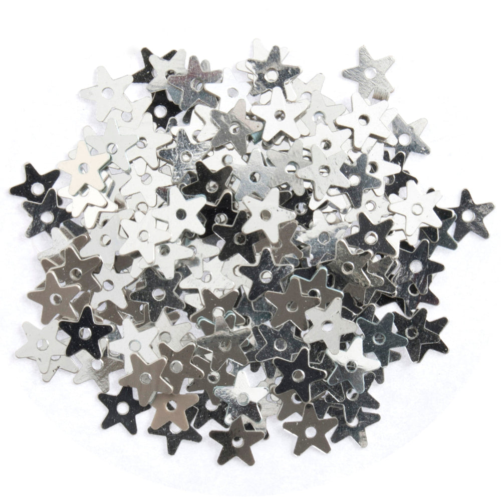 Trimits Tiny Star Sequins Silver