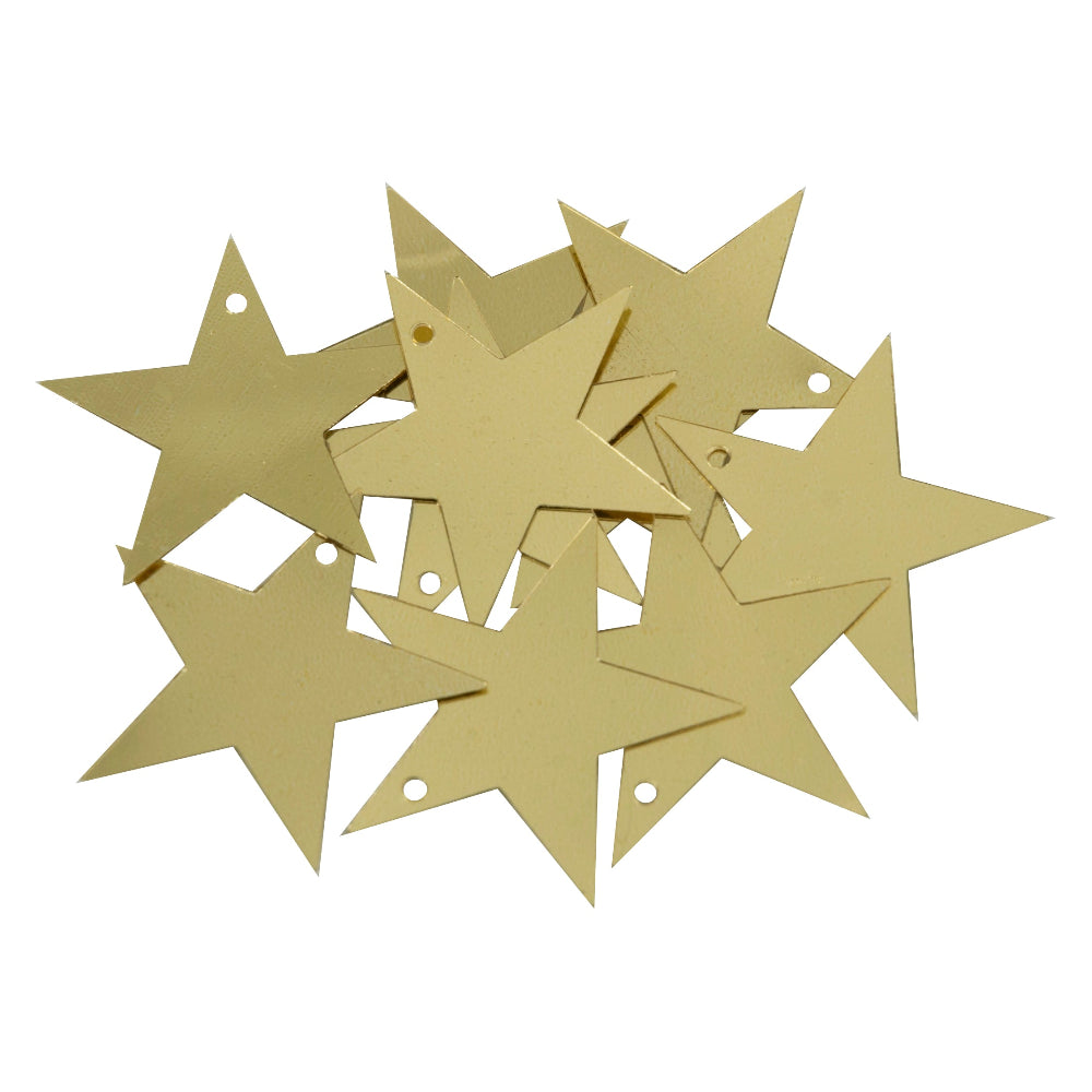 Trimits Very Large Star Sequins Gold