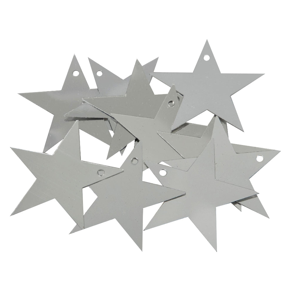 Trimits Very Large Star Sequins Silver