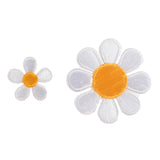 Trimits White Daisies Motifs