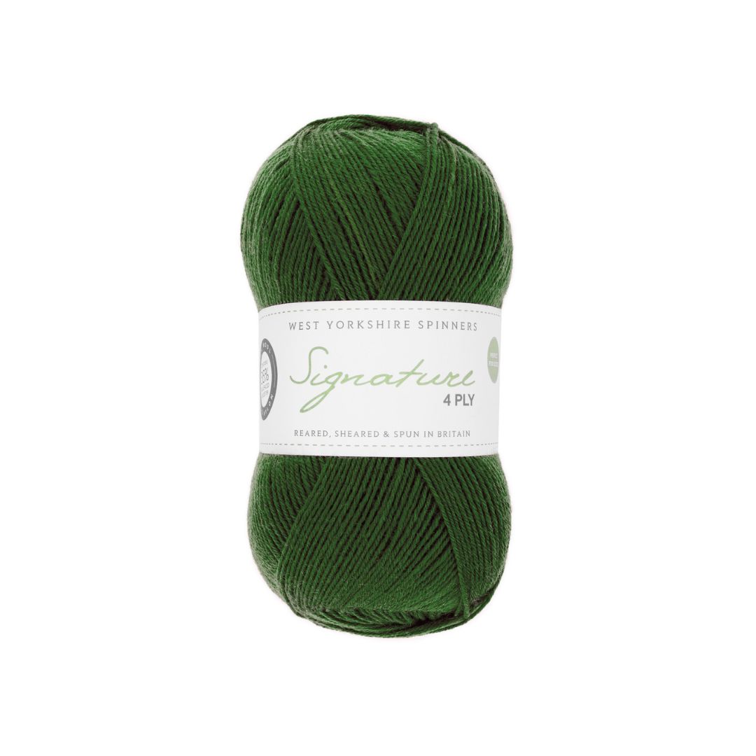 West Yorkshire Spinners Signature 4 Ply Evergreen