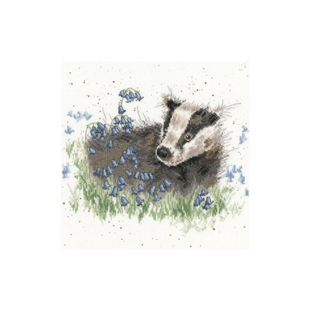 Wrendale Designs Bluebell Woods Cross Stitch Kit