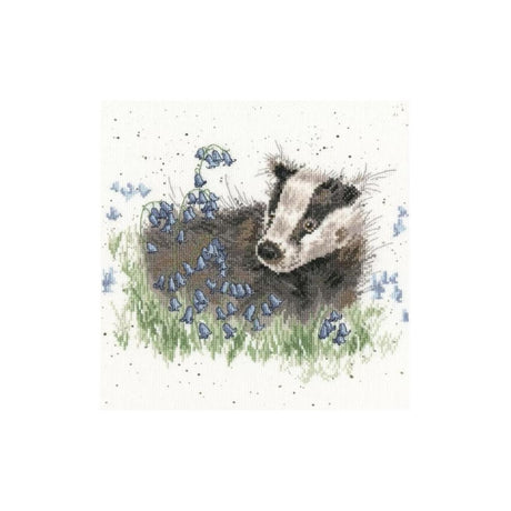 Wrendale Designs Bluebell Woods Cross Stitch Kit