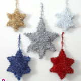 King Cole Tinsel Star Knitting Pattern 9106