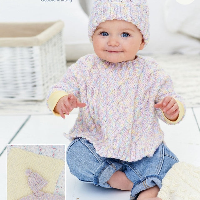 Stylecraft Kids DK Knitting Pattern 9975