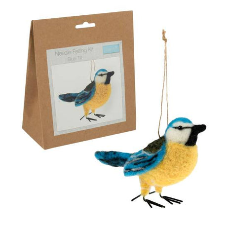 Groves Craft Blue Tit Trimits Beginners Needle Felting Kits