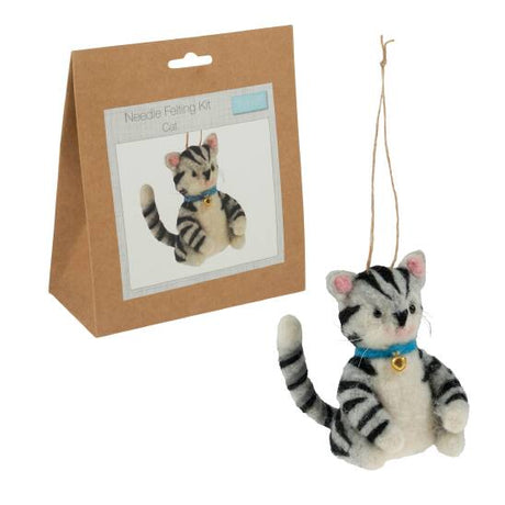 Groves Craft Cat Trimits Beginners Needle Felting Kits