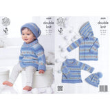 King Cole Patterns King Cole Baby Drifter DK Knitting Pattern 4309