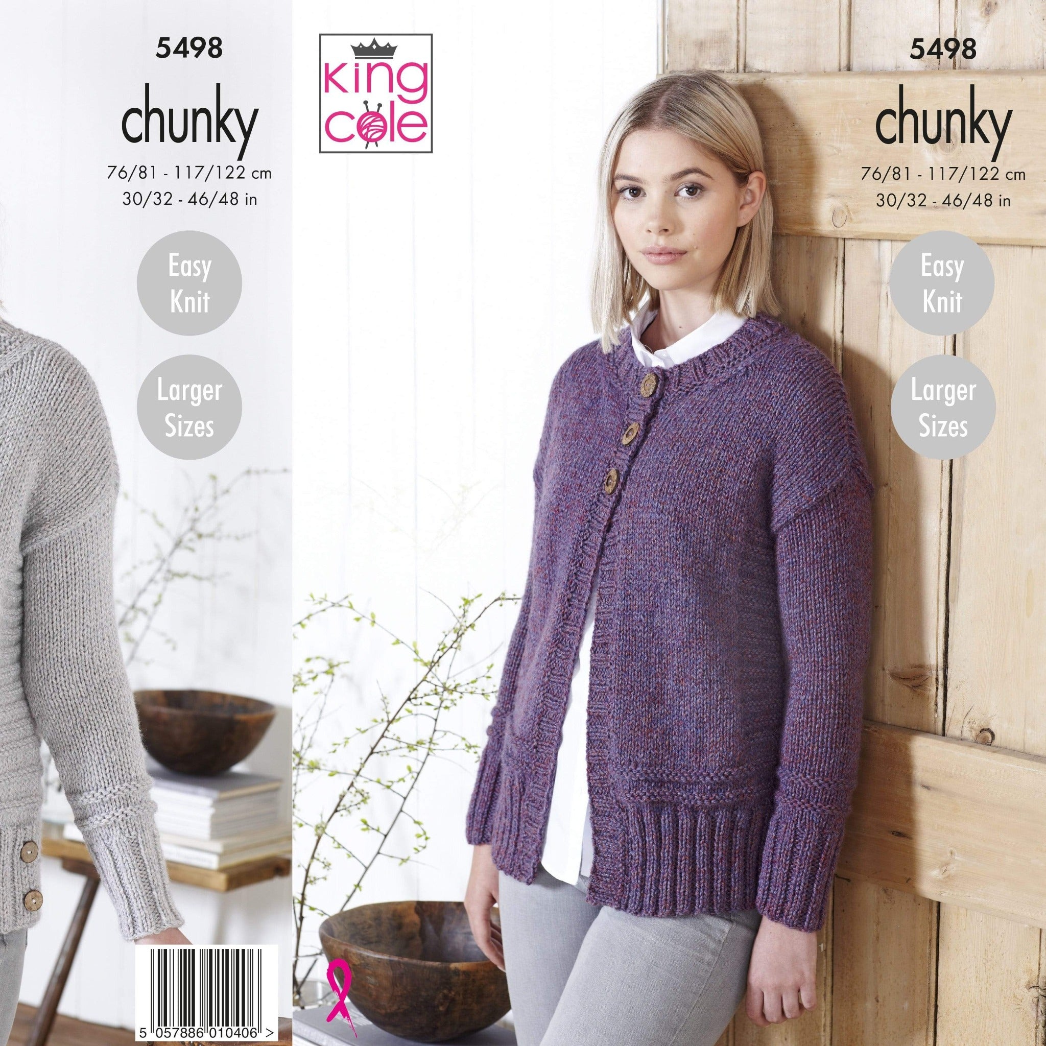 Easy chunky hotsell knit cardigan pattern