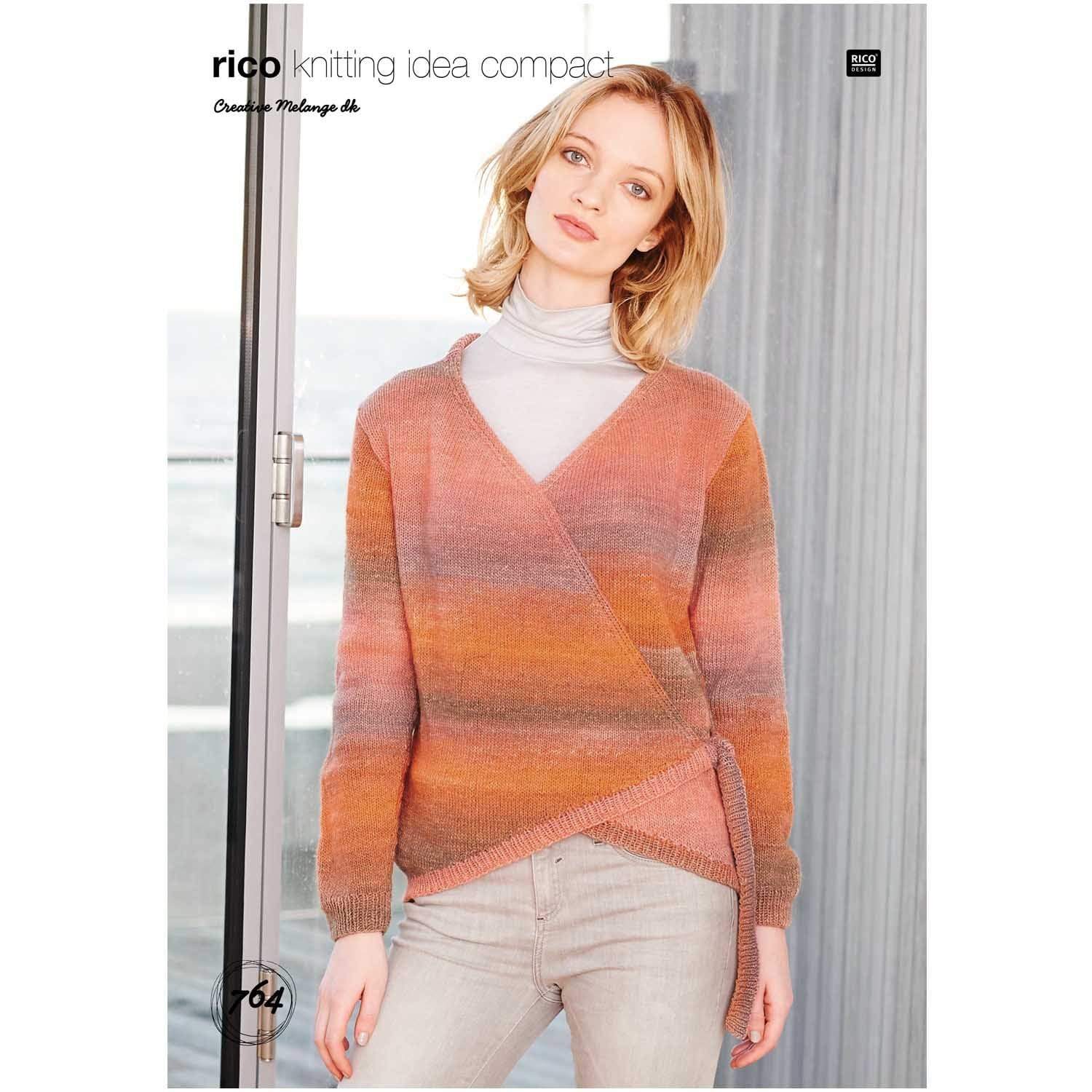 Rico Creative Melange DK Knitting Pattern 764 – Wool n Stuff