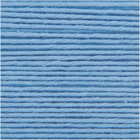 Rico Yarn Blue (079) Rico Baby Cotton Soft DK Knitting Yarn